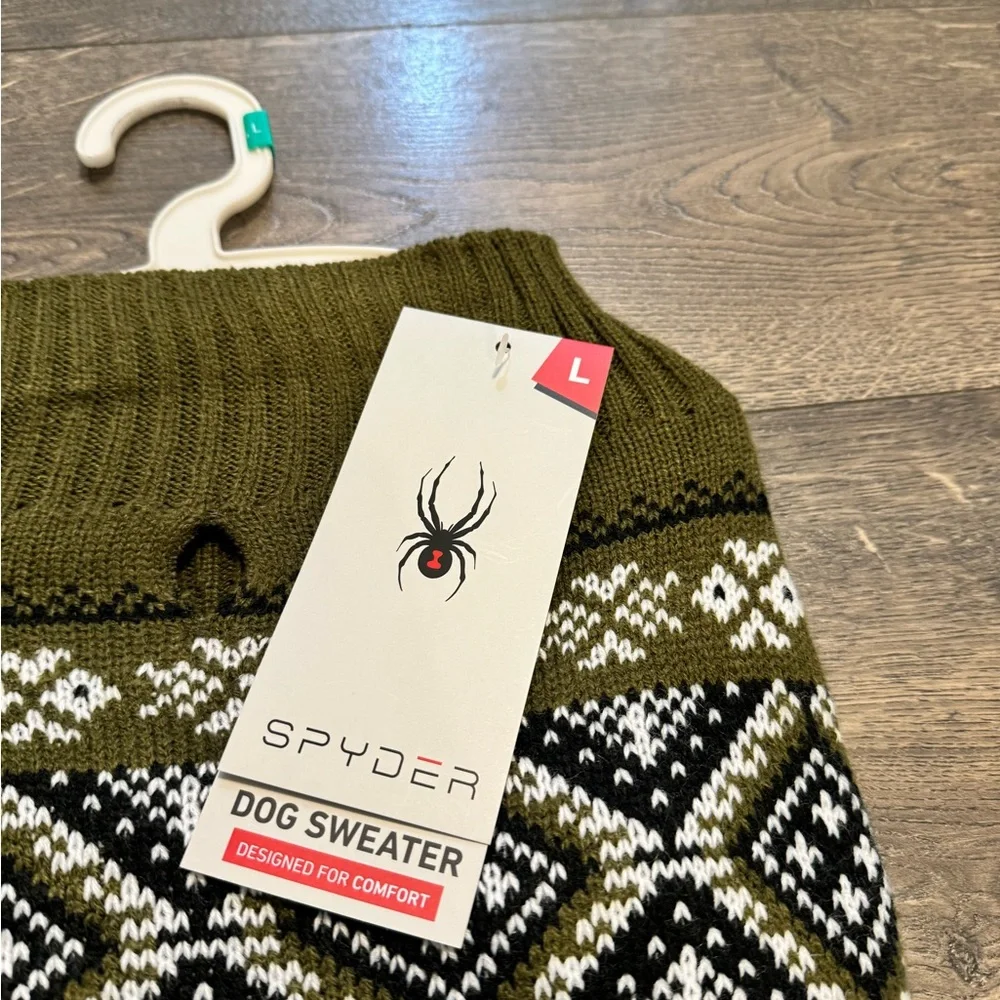 Spyder‎ Dog Sweater SZ LG NWT